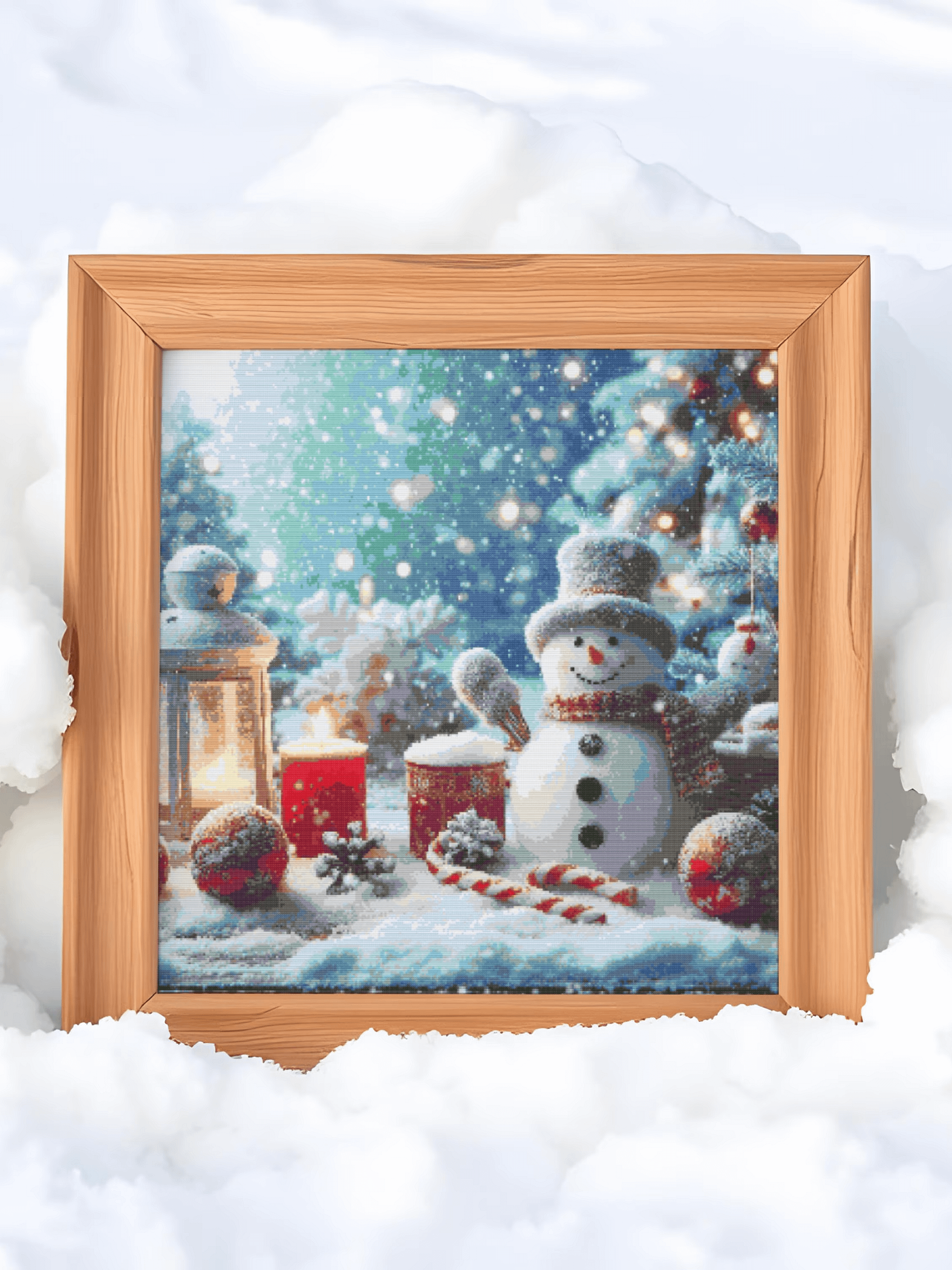 Frosty's Wonderland Cross Stitch Pattern product image (5)