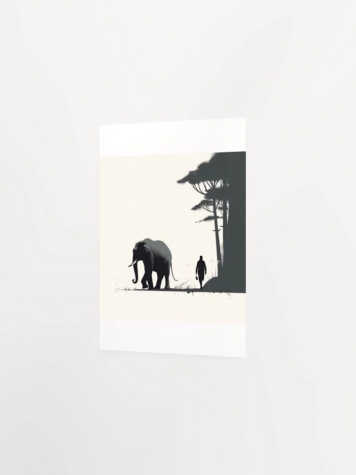 Monochromatic Poster - Elephant product image (9)