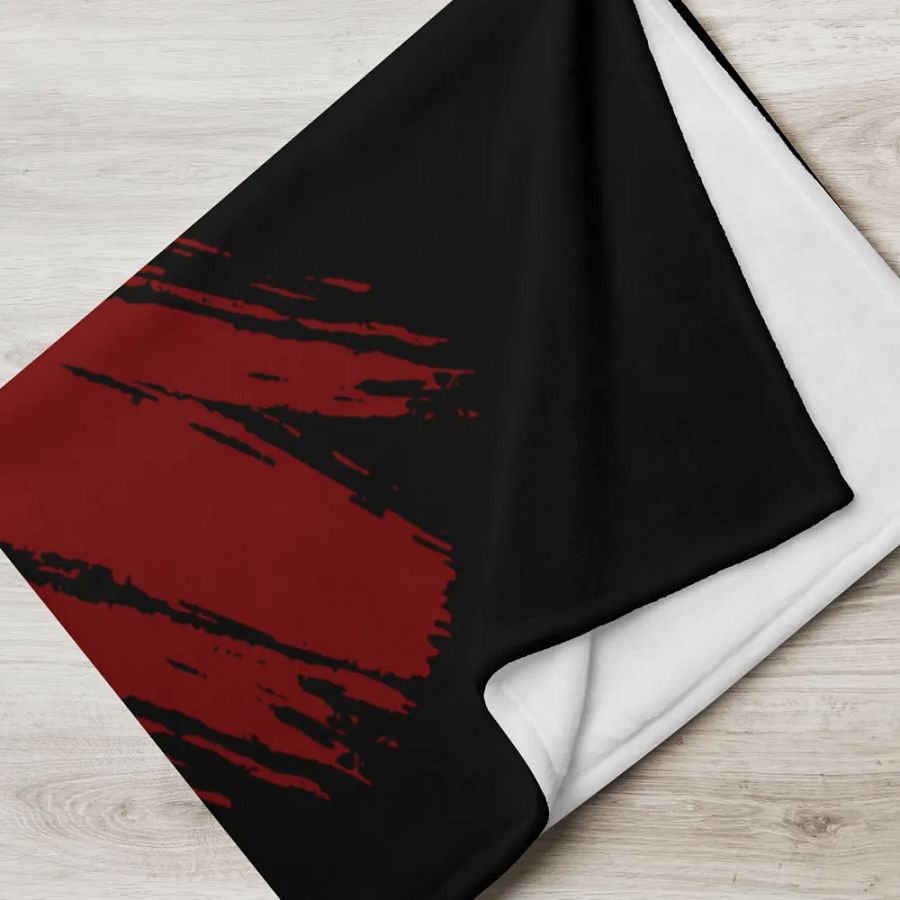 the blood scarred throw blanket product image (17)