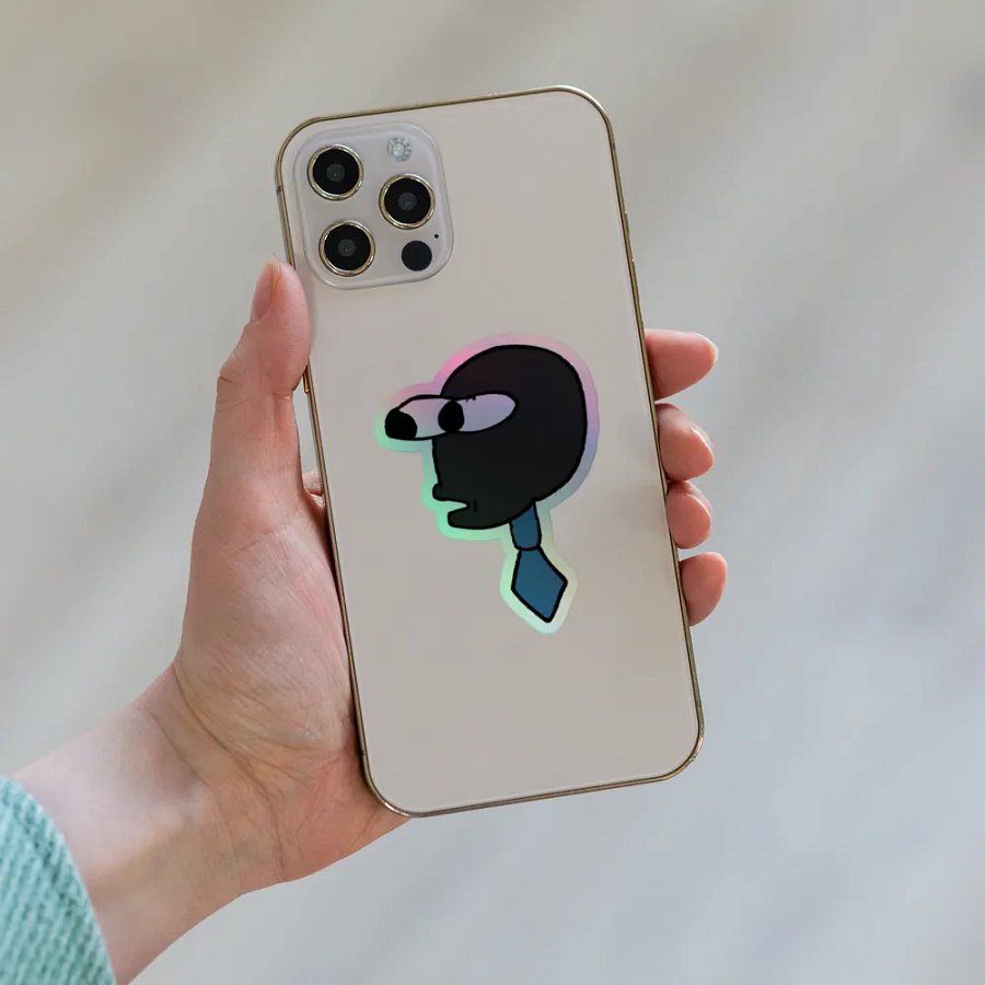 Melted0x Pog Champ Holo Sticker! product image (8)