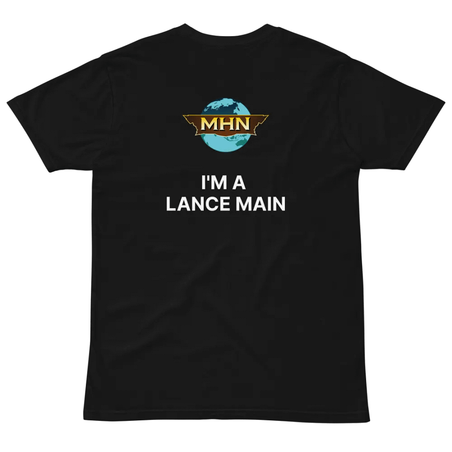 I'm A Lance Main MHN Emblem Unisex T-Shirt Black/Grey/Navy product image (10)