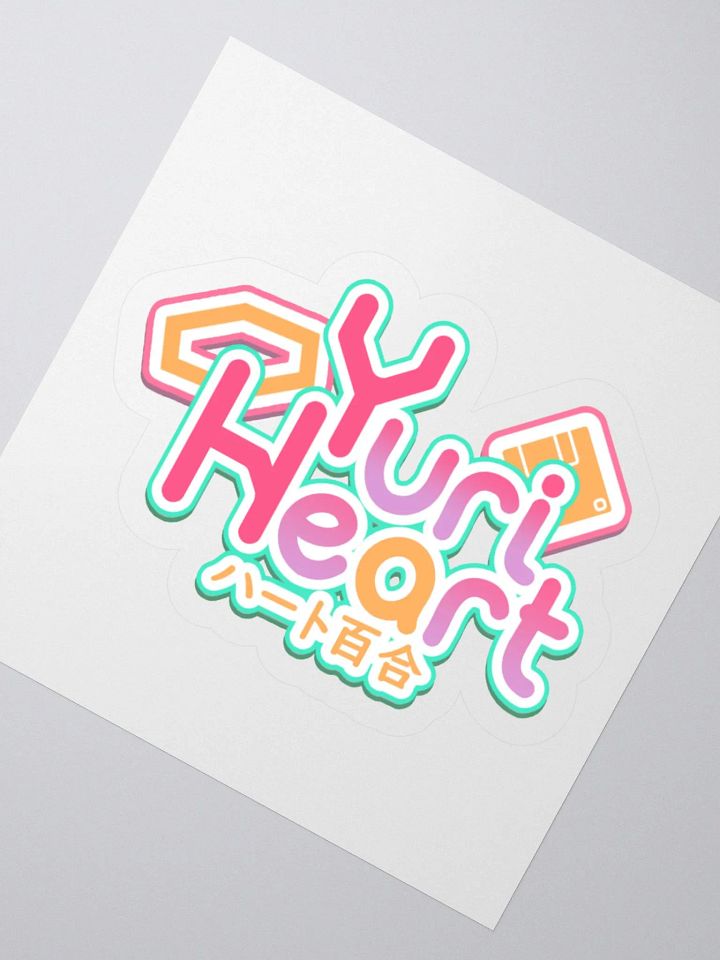 Yuri Heart v1.3b Logo Sticker product image (2)