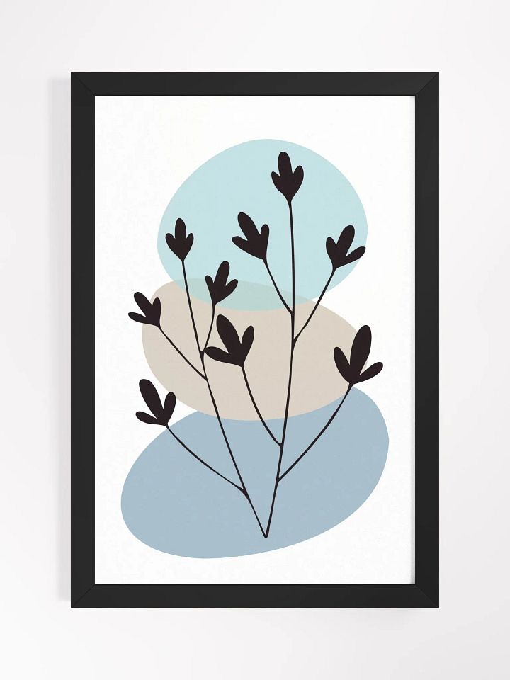 Minimalist Botanical Bliss Framed Poster product image (3)