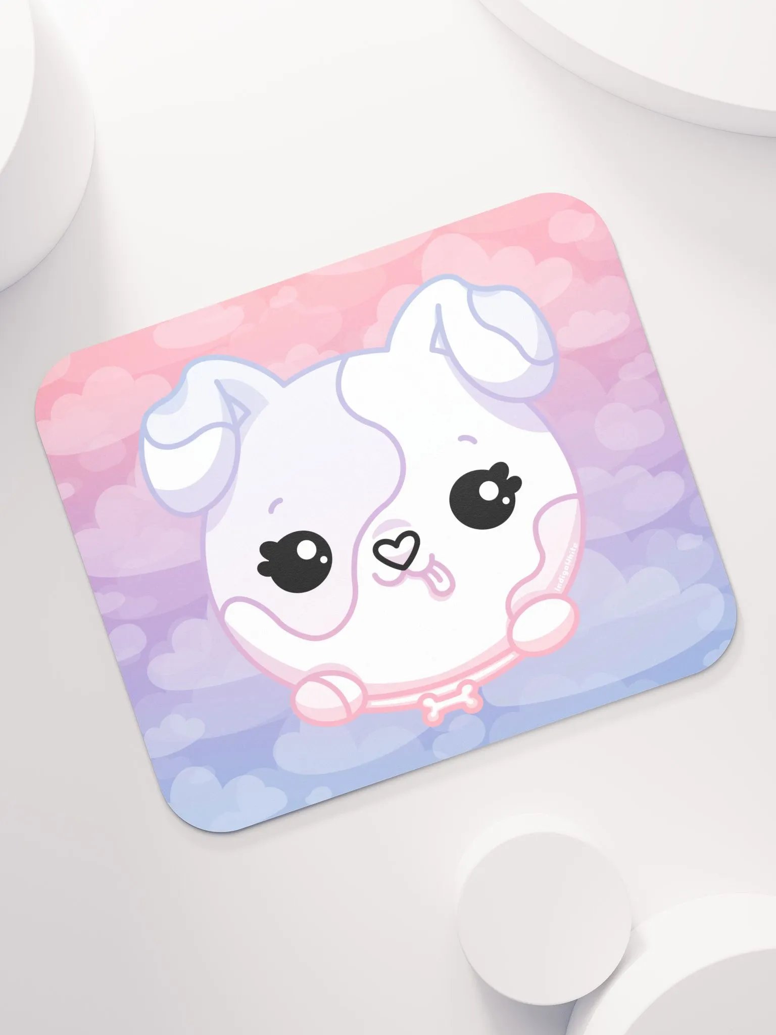 Spotted Sunset Pup Mousepad product image (7)