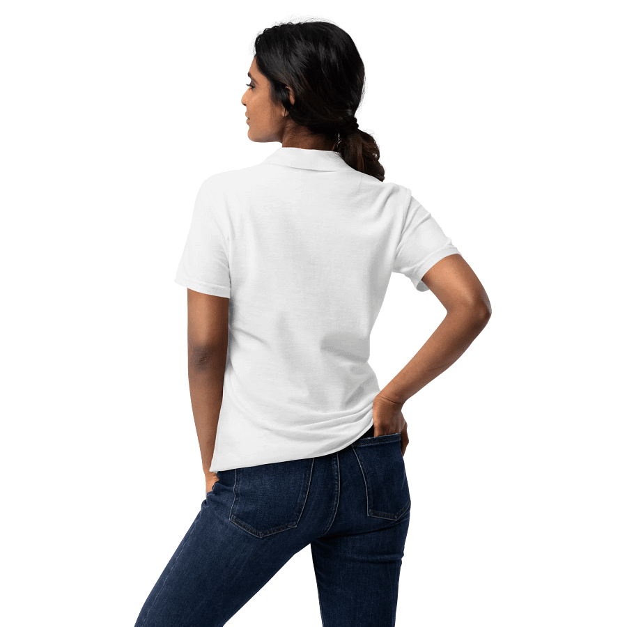 Columbia Road Classic Women's Polo (White) product image (4)
