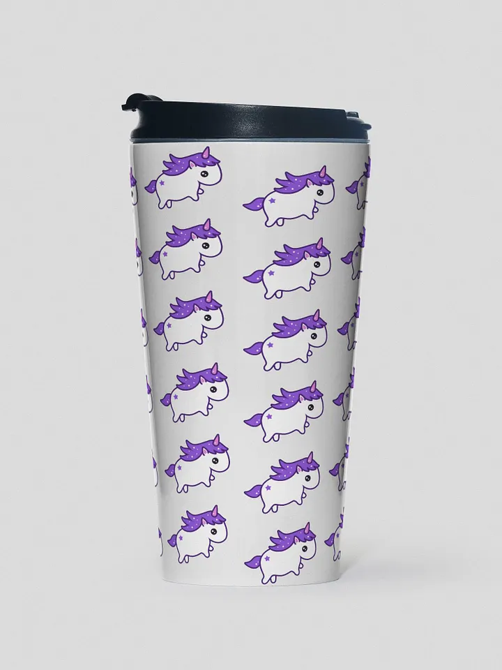 Uwu Unicorn Stainless Steel Travel Mug product image (1)