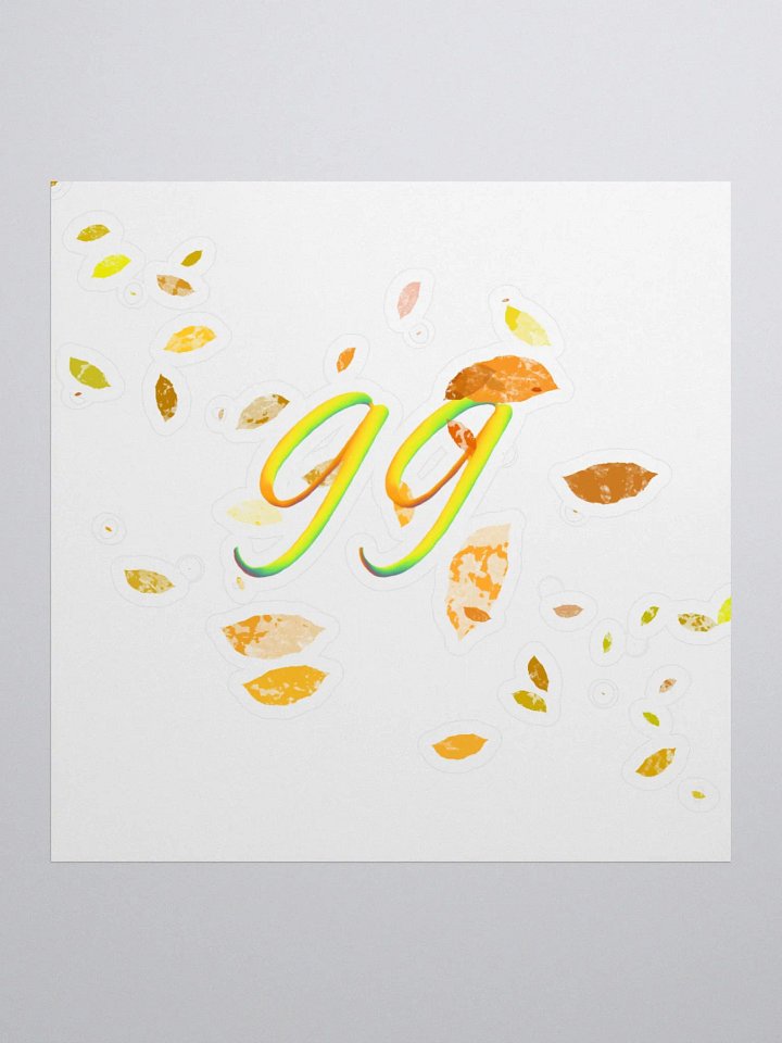 gg Autumn Vibes Stickers product image (1)