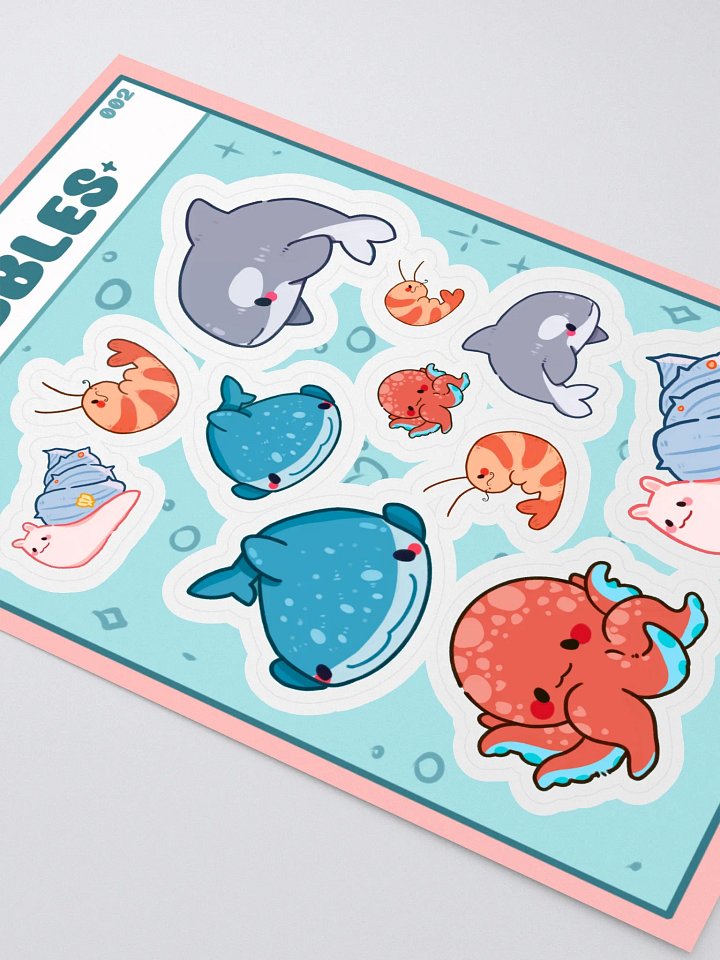 Bubbles stickersheet product image (2)