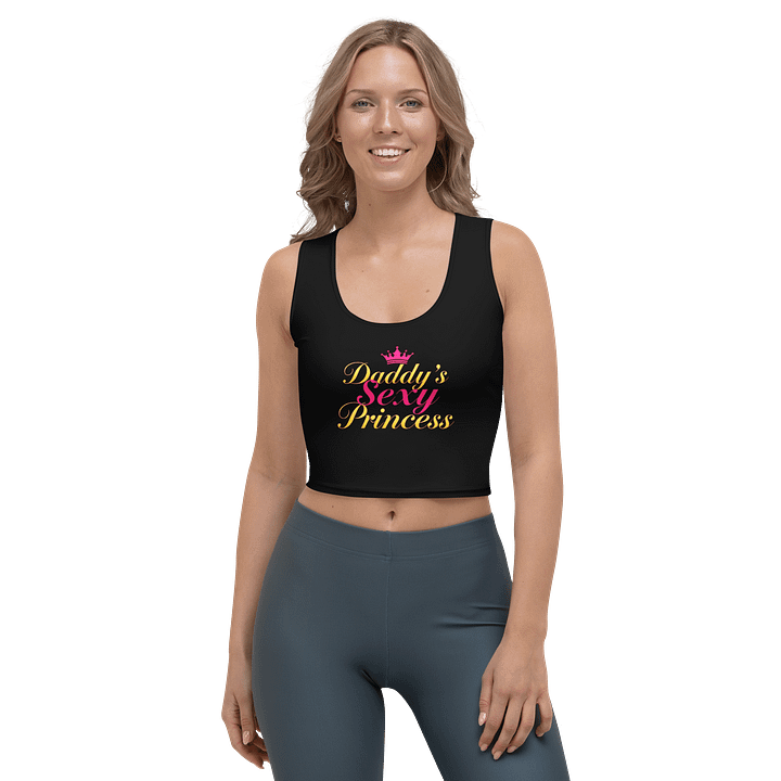 DADDY'S SEXY PRINCESS Crop Top product image (1)