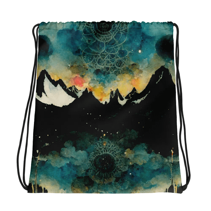 Wild Wanderlust Drawstring Backpack product image (1)