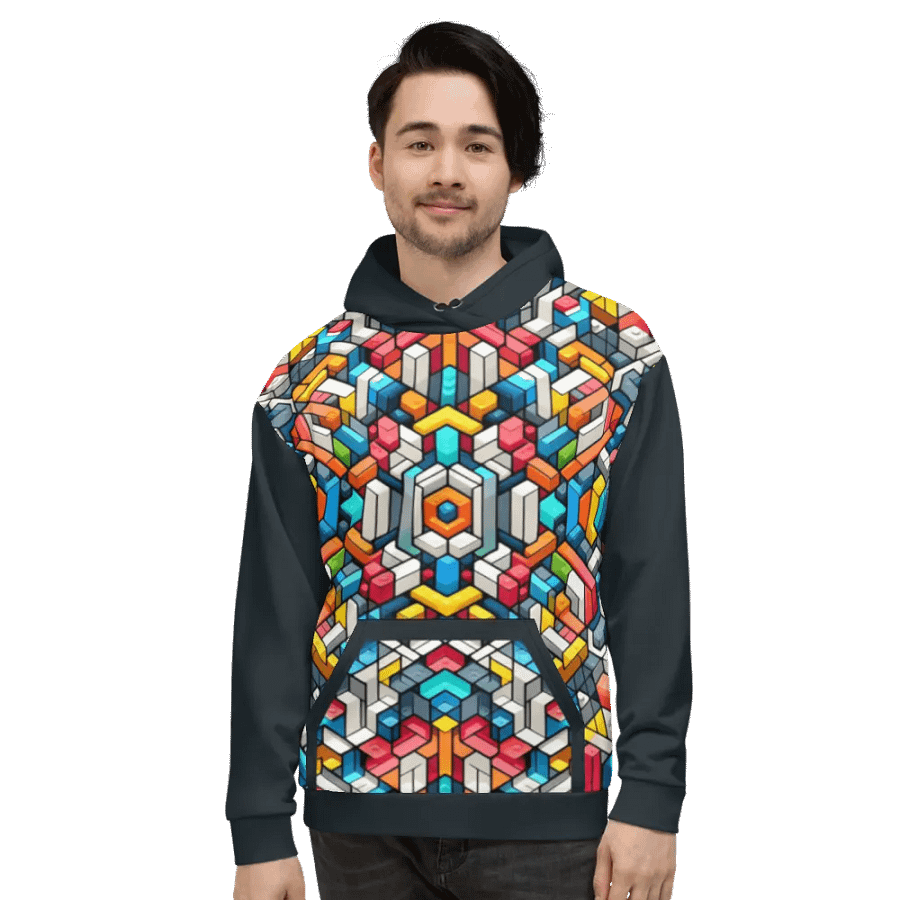 Brick Pattern Unisex Hoodie product image (1)