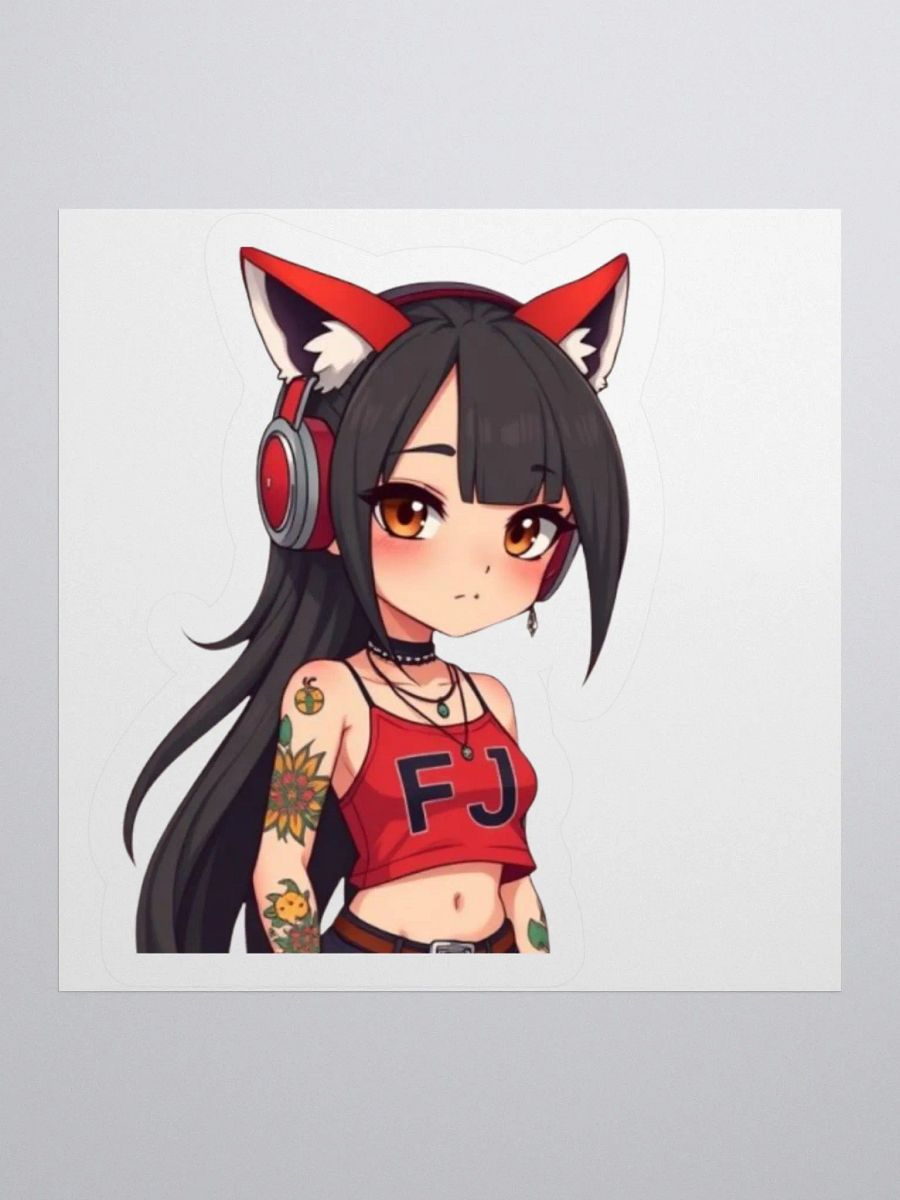 Fox Melody Kiss Cut Stickers product image (2)