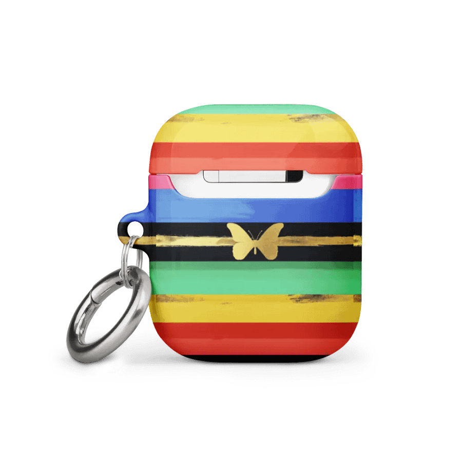 Gold Butterfly Shades of AirPods Case product image (3)