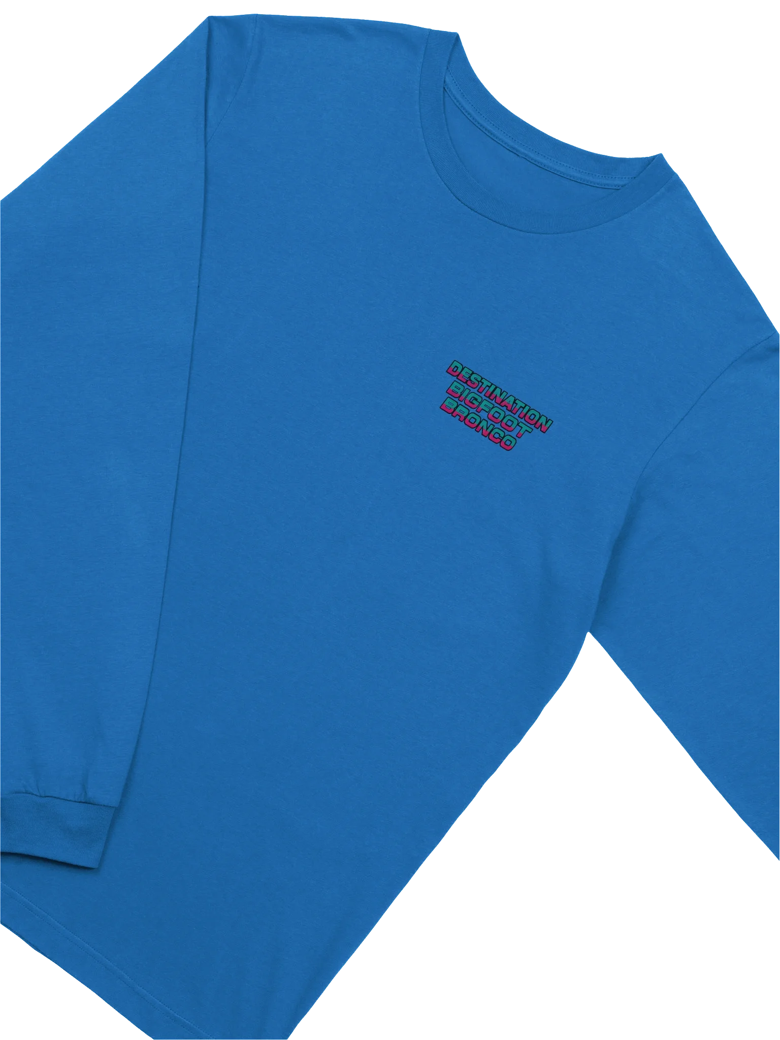 2025 Bronco Beach Bash Ocean City / Destination Bigfoot Bronco Collab Rearview Long Sleeve Bella+Canvas Supersoft T-Shirt (Multiple Colors Available) product image (35)