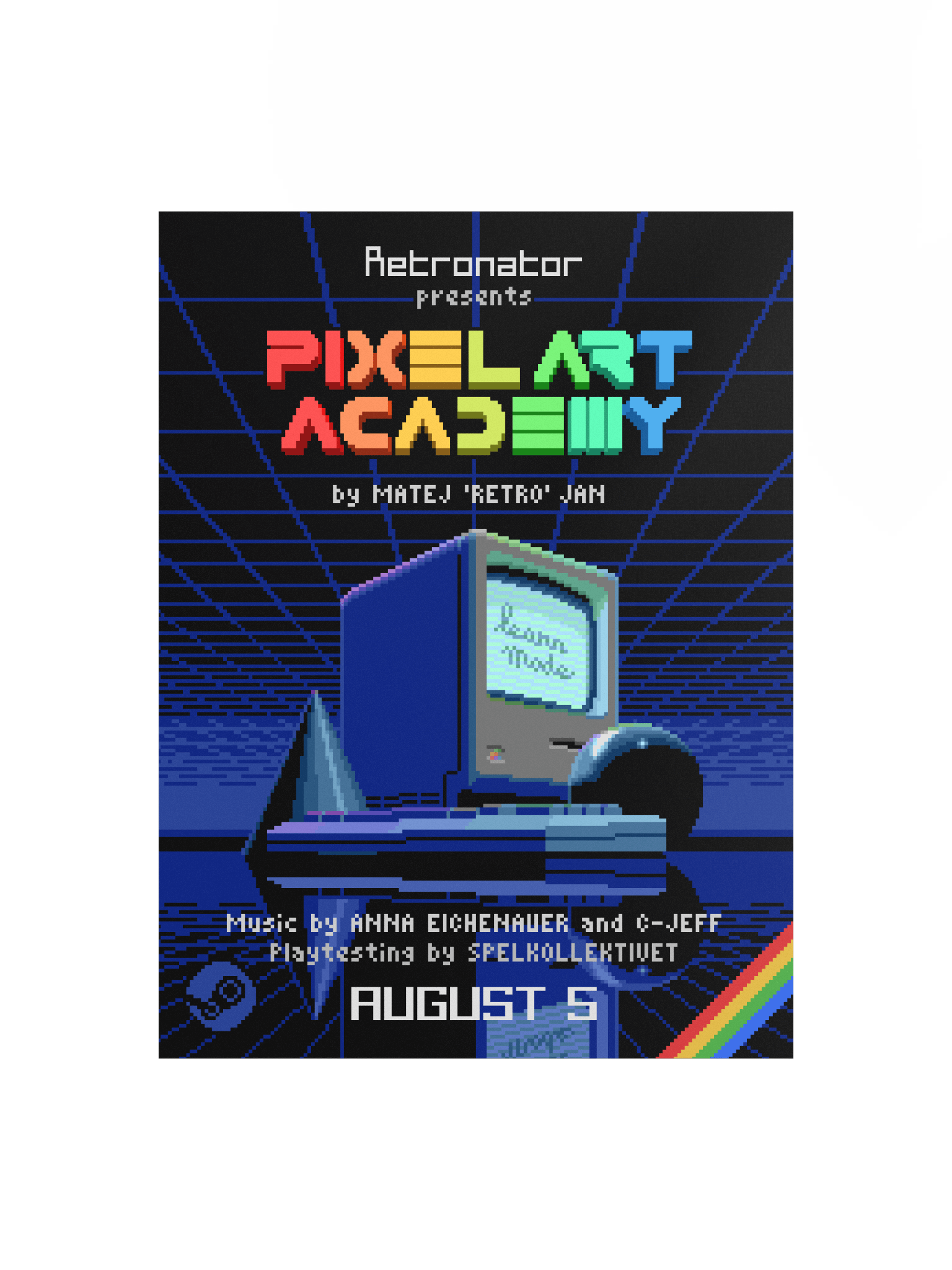 Pixel Art Academy: Learn Mode Launch Poster product image (1)