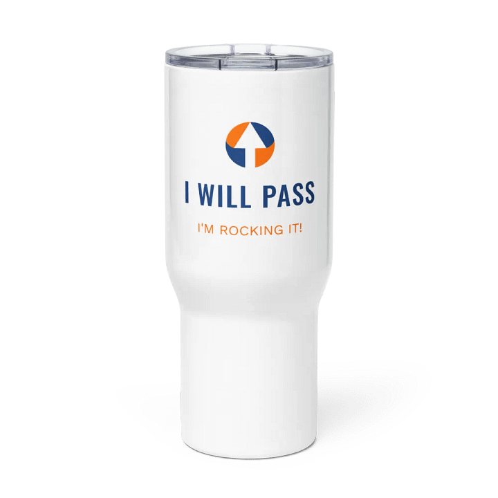 I WILL PASS Travel Mug product image (1)