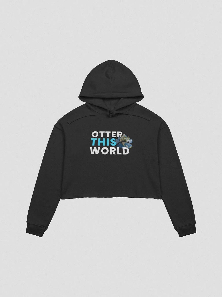 Otter This World Women's Crop Hoodie product image (2)