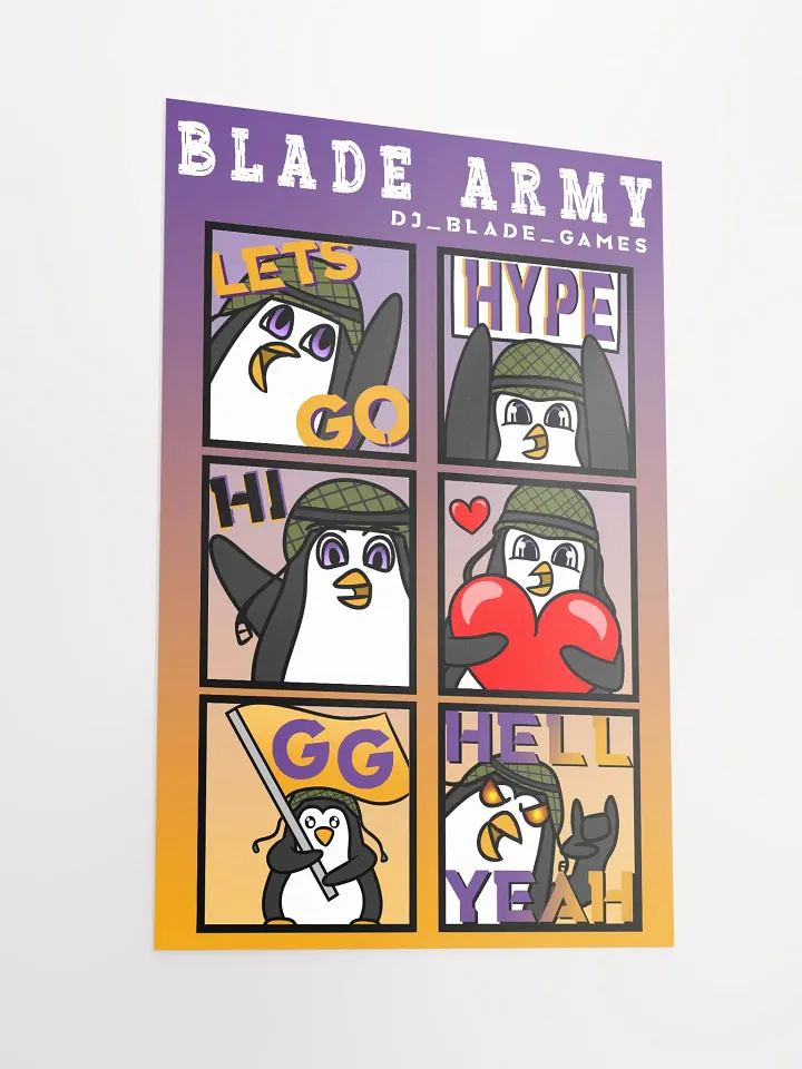 Blade Army Poster product image (2)