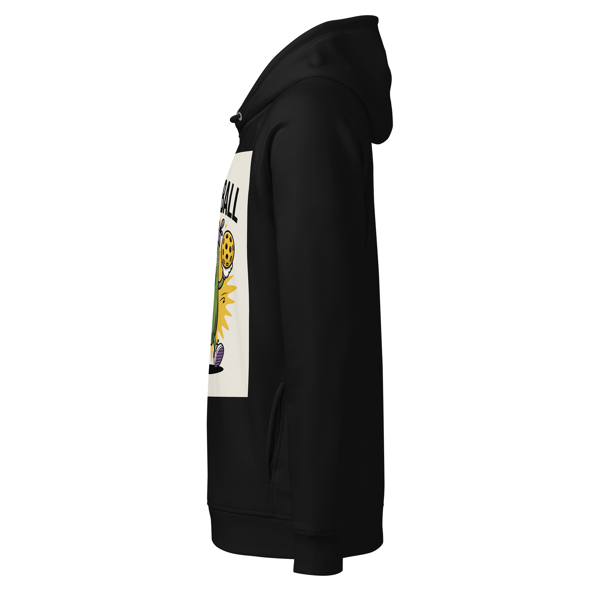 "Dill With It Pickleball Hoodie – Funny Pickle Character Sportswear" product image (6)