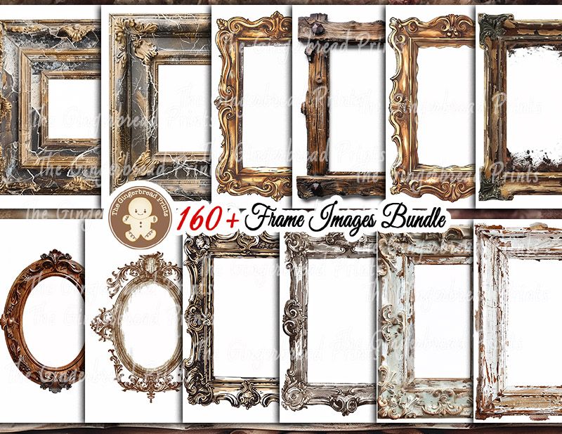 300+ Frame Images Booklet Digital Download product image (2)