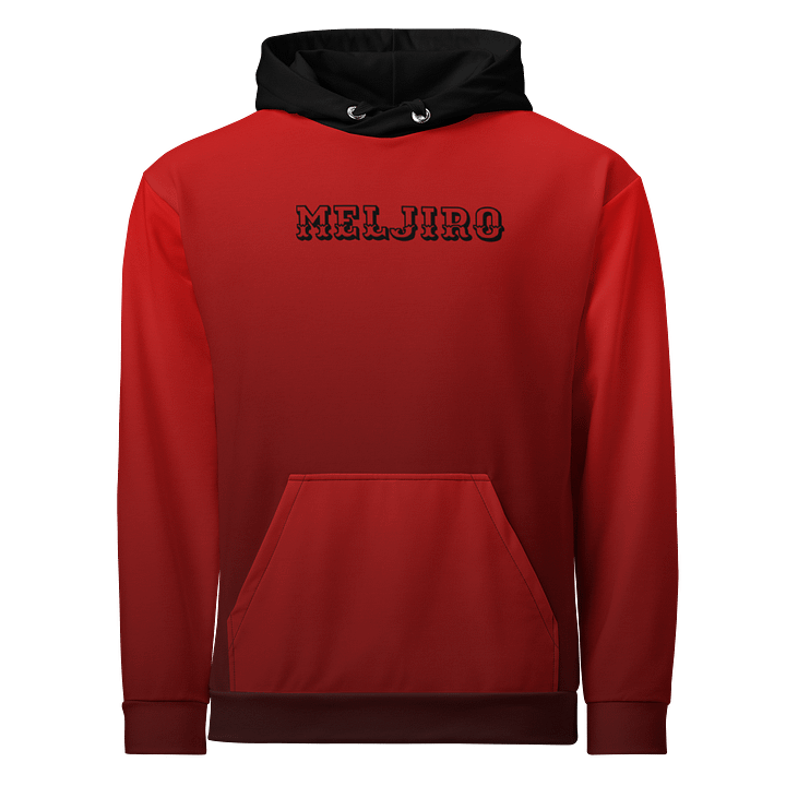 Meljiro Red Gradient Hoodie – Heat in Every Thread product image (1)