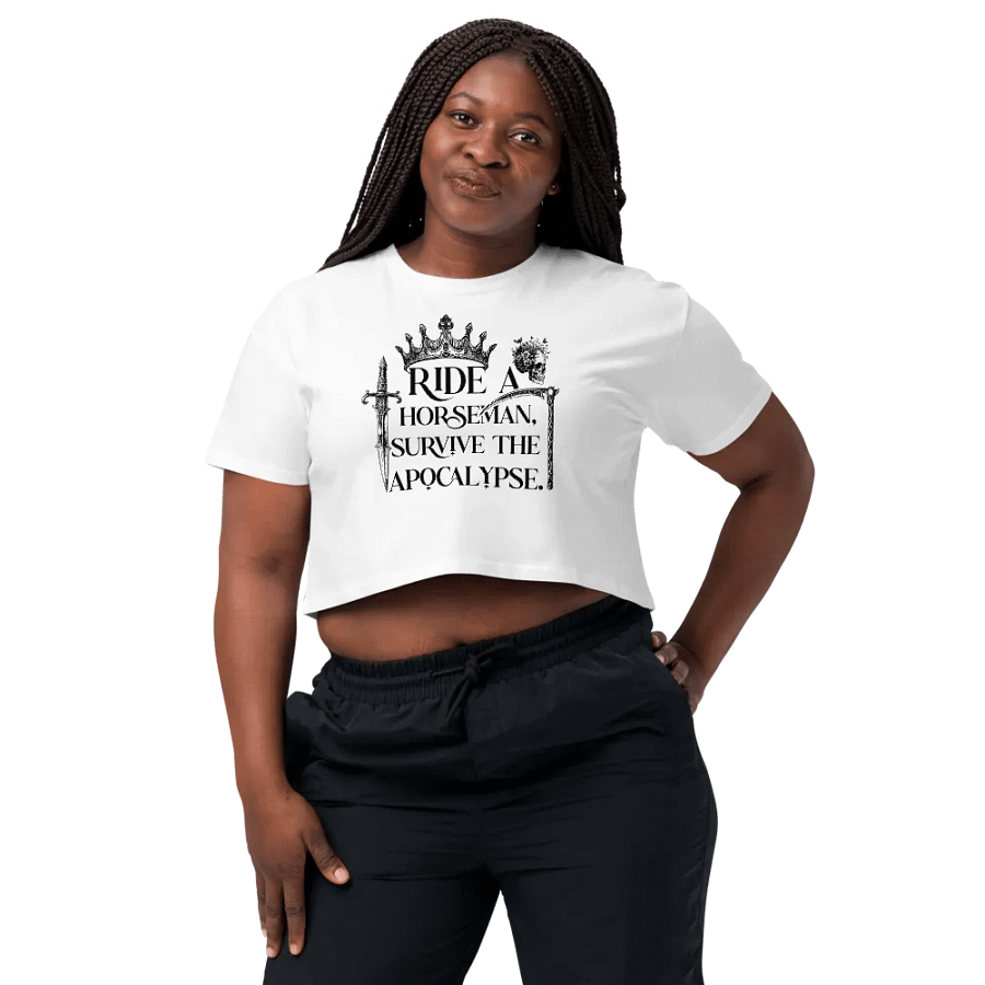 Ride a Horseman Women's Premium Crop Top product image (87)