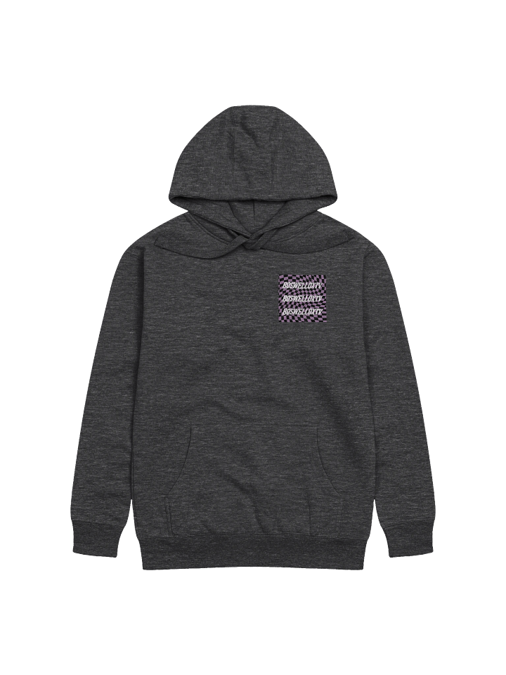 Black Heather Two Tone Hoody product image (1)