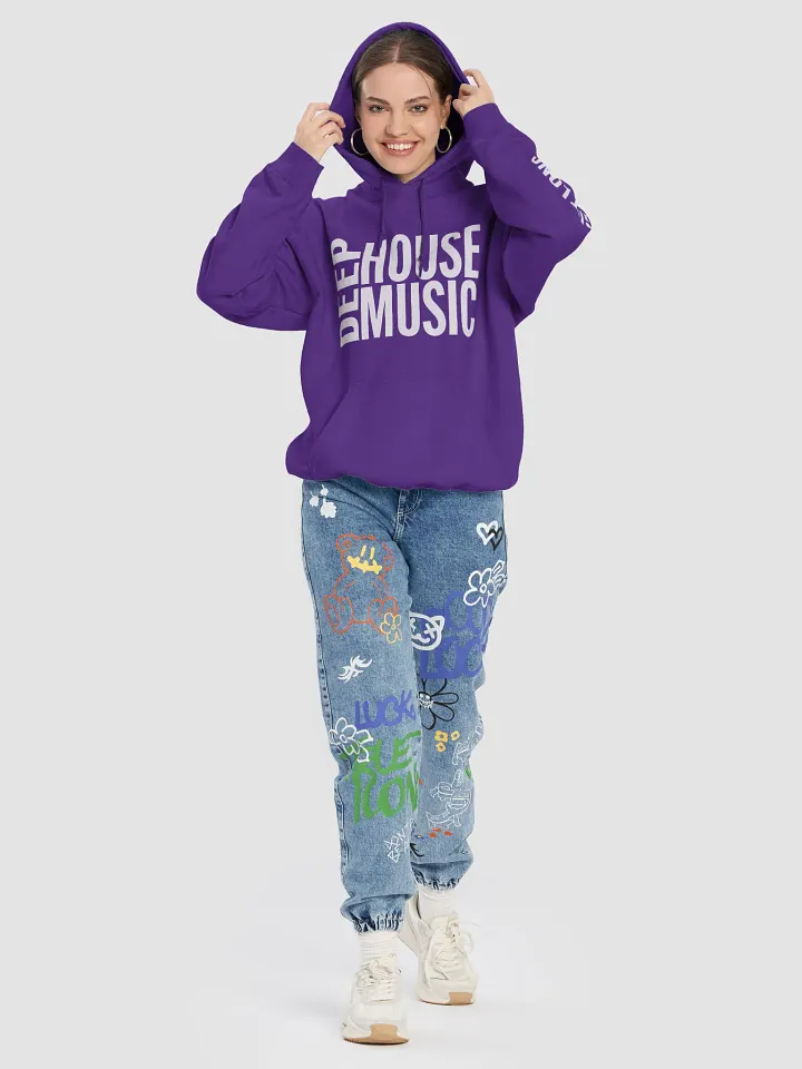Deep House Music All Night Long Hoodie product image (1)