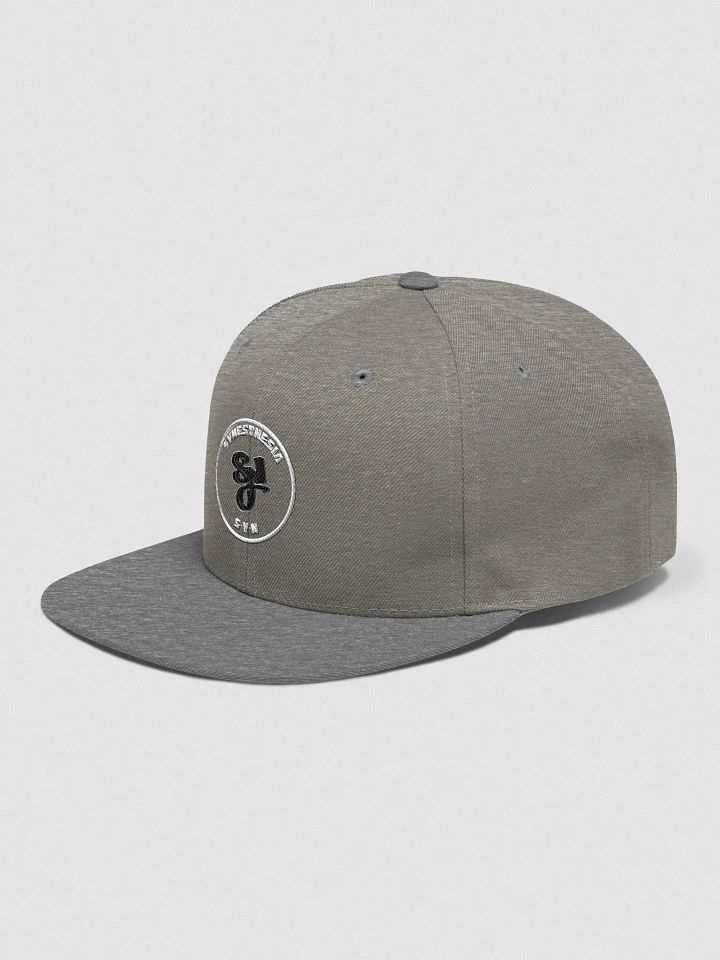 Syn B/W Circle Wool Snapback product image (1)