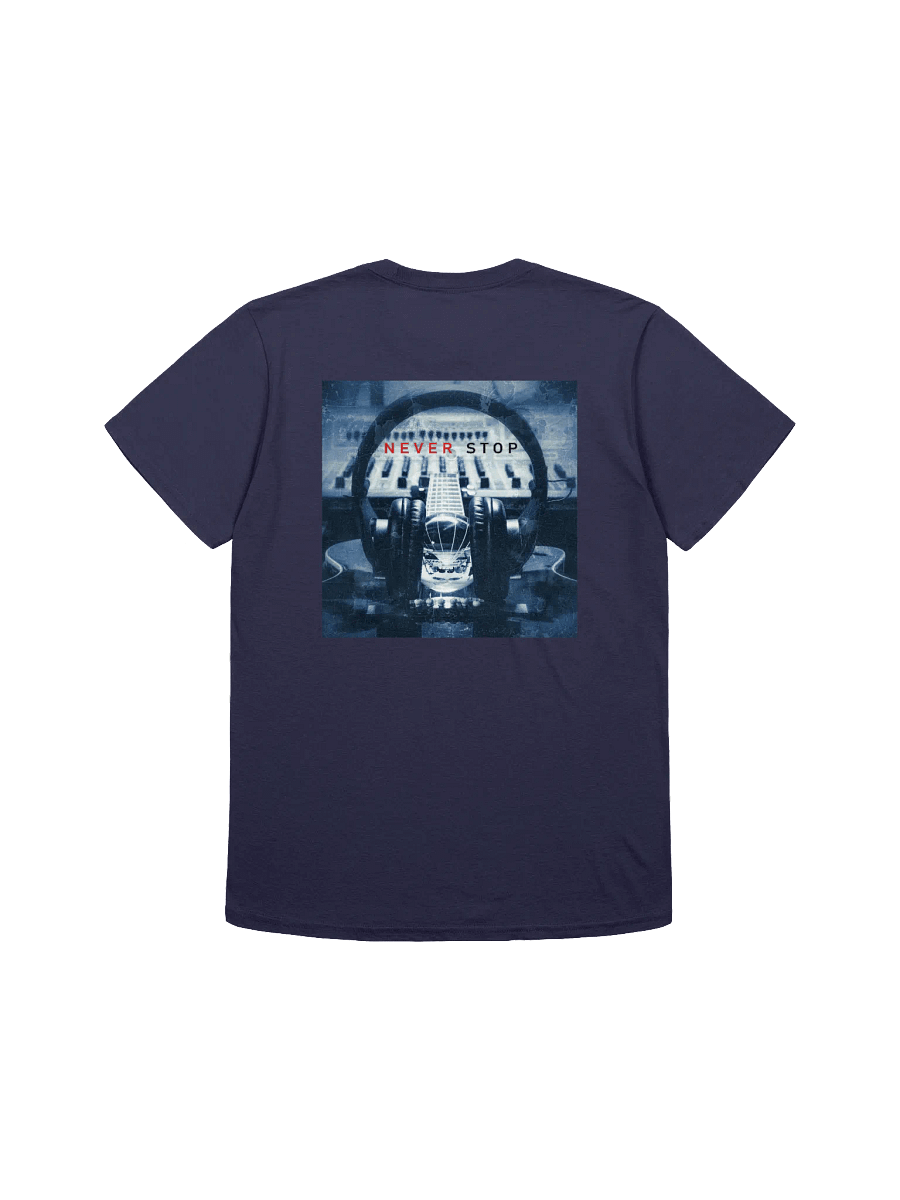 T Shirt - Never Stop HEADPHONES product image (2)