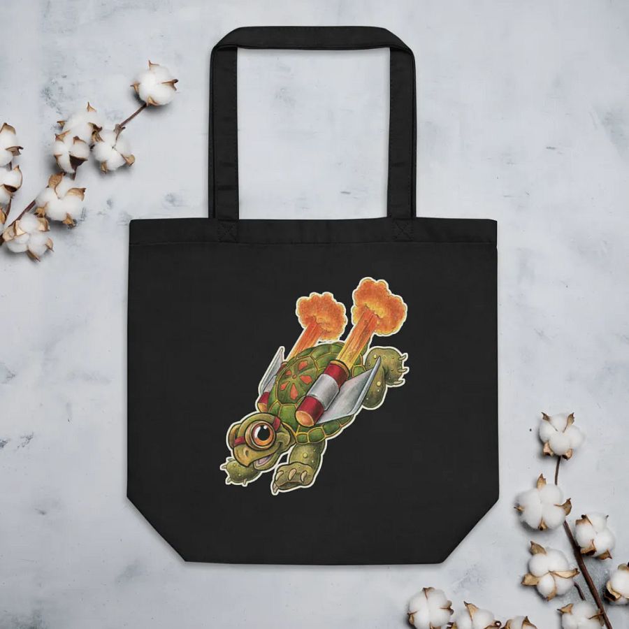 Jetpack Tortoise - SFA Tote Bag product image (4)