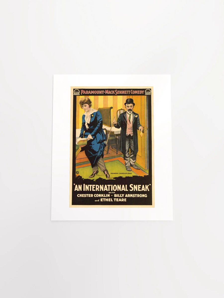 An International Sneak (1917) Poster - Print product image (4)