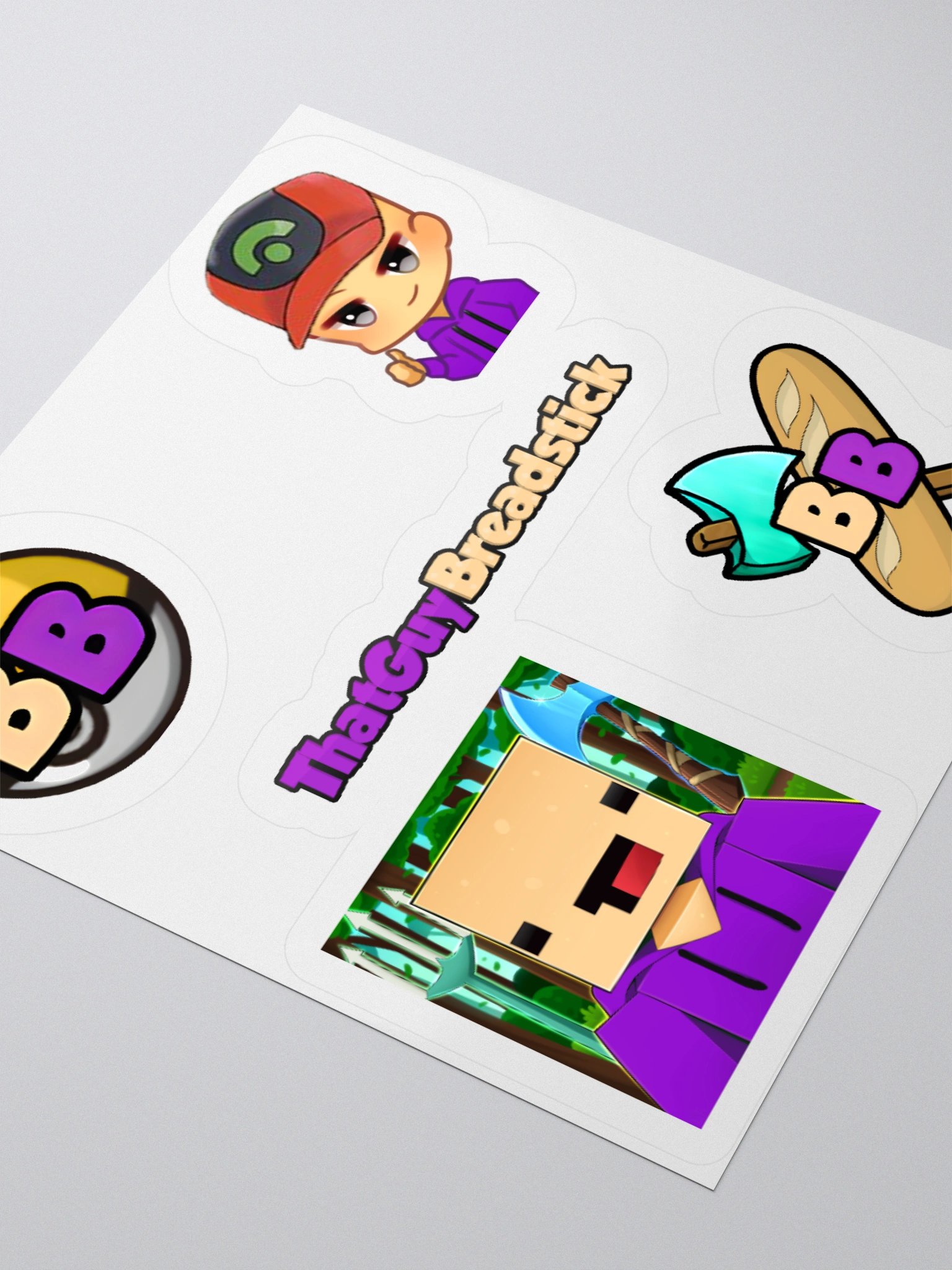 Breadstick Battalion Stickers product image (7)