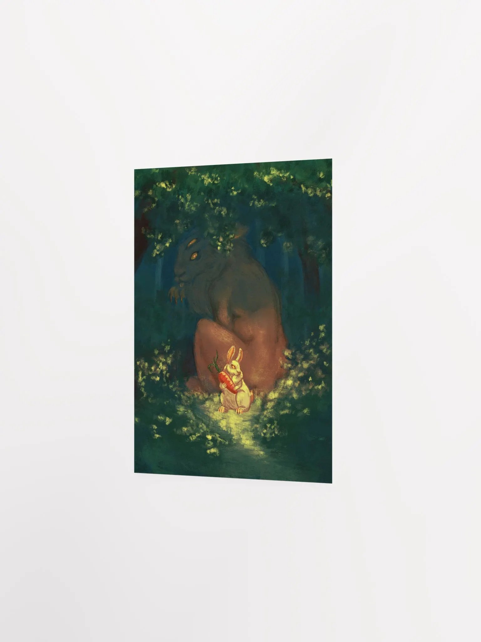 Bunny forest poster product image (6)