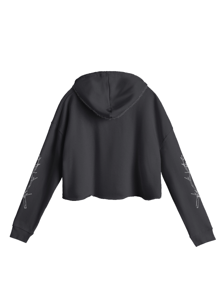 Told You I Was Sick Cropped Hoodie (Black) product image (2)