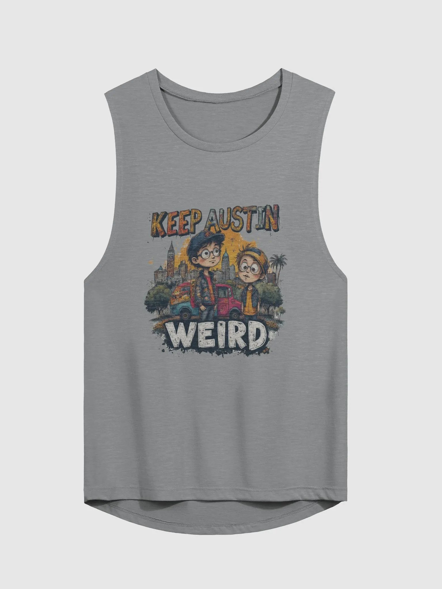 Keep Austin Weird Muscle Tank product image (6)