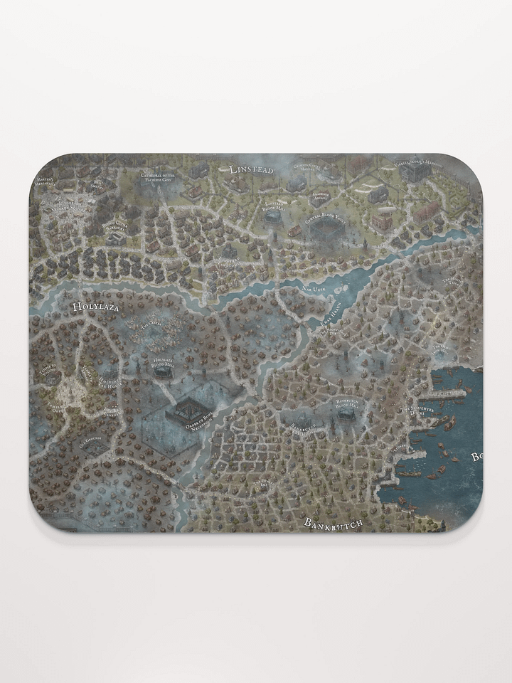 Copy of Map of Slavoka Mouse Pad product image (2)