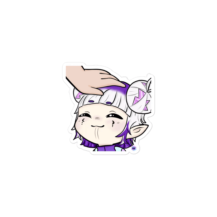 SilverGemini - Headpat Magnet product image (1)