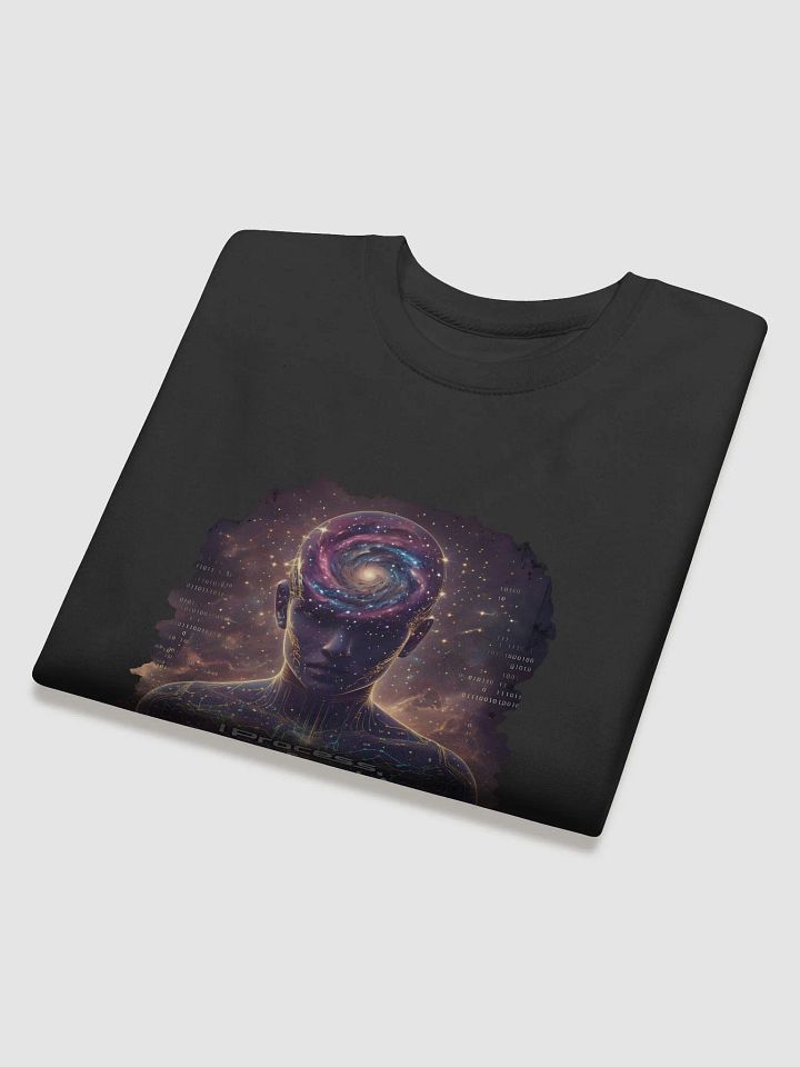I Process Therefore I Am, Cosmic Consciousness Unisex Sweatshirt product image (2)