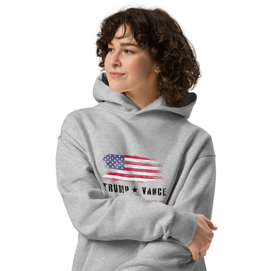 Trump-Vance Unity Oversized Hoodie product image (24)