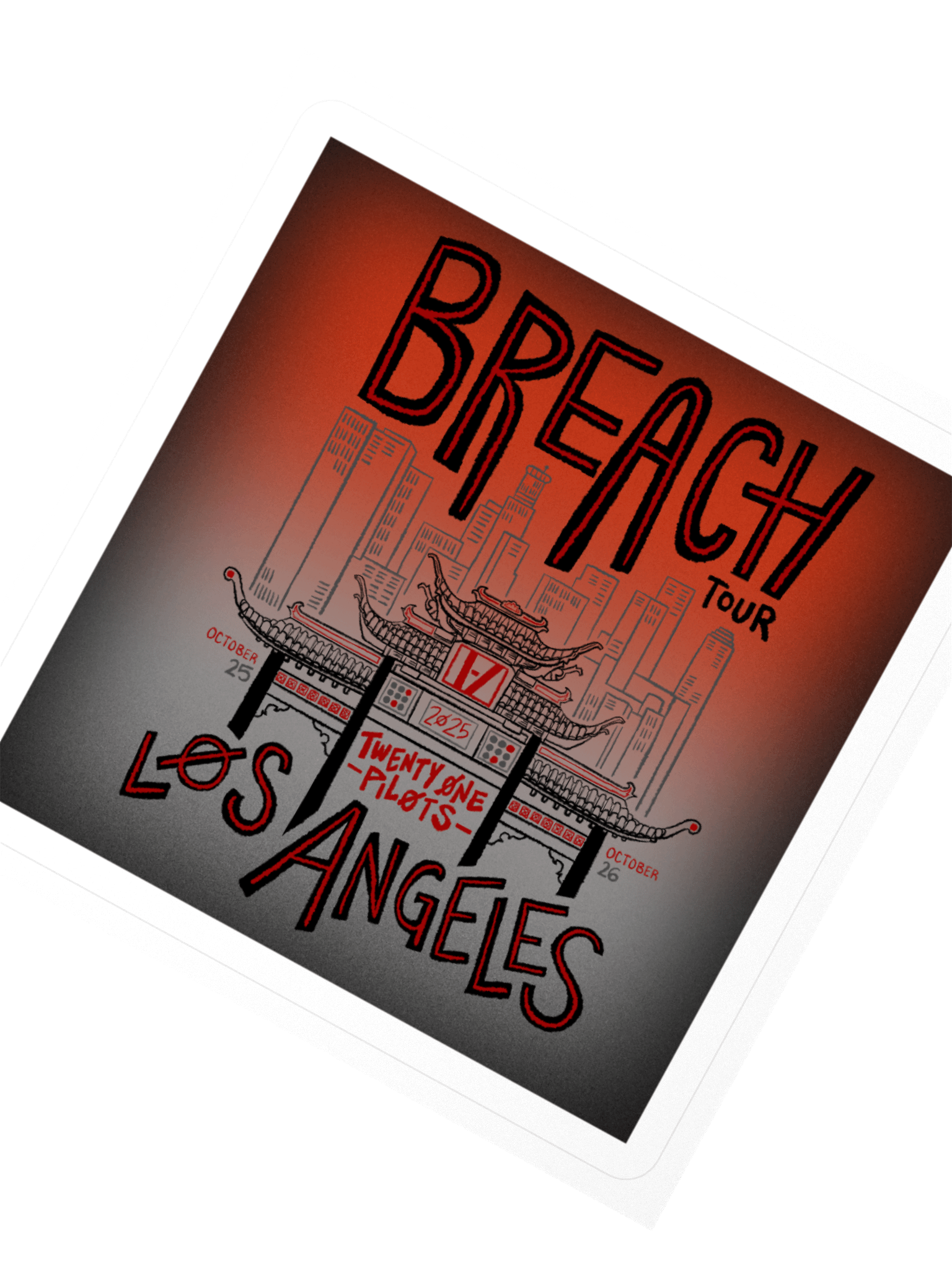Breach LA Special Edition Clancy Sticker product image (2)
