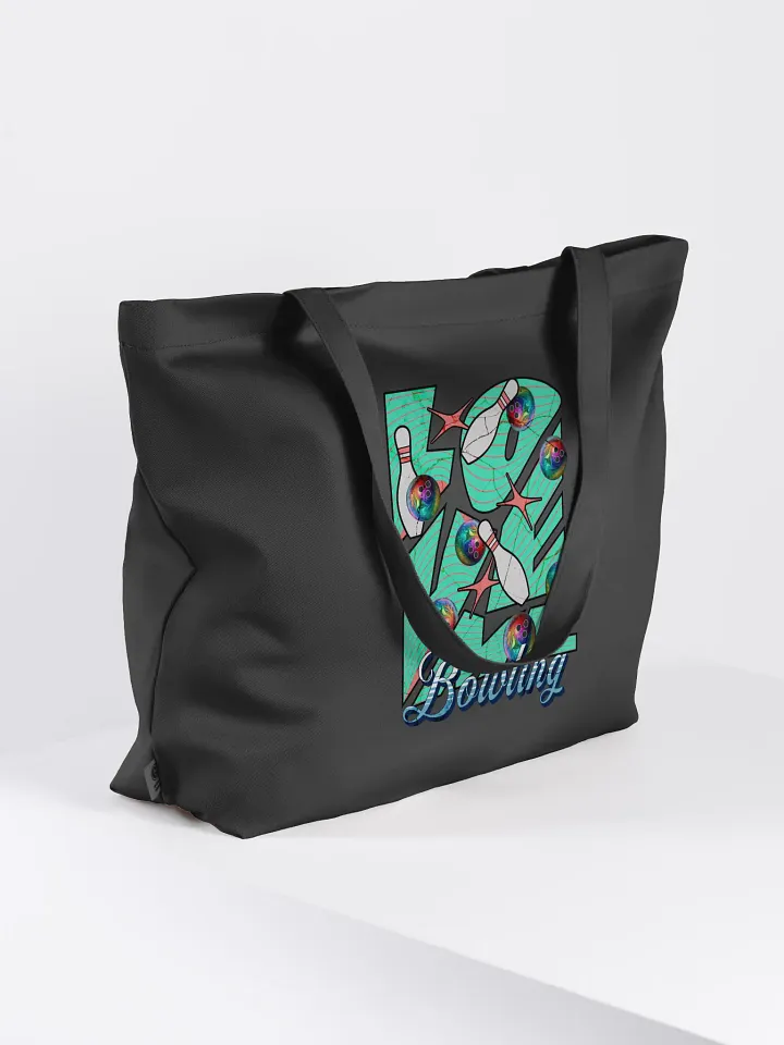 Love Me Bowling Retro Tote Bag product image (1)