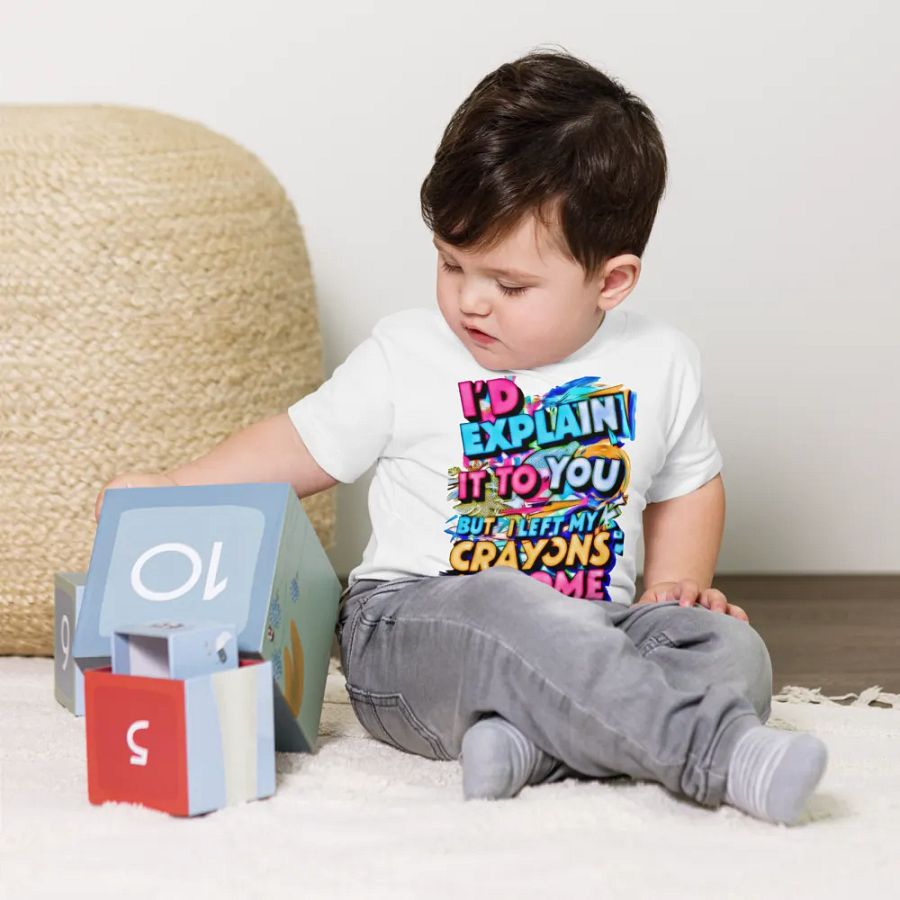 I'd Explain It To You But I Left My Crayons At Home (H001) product image (5)