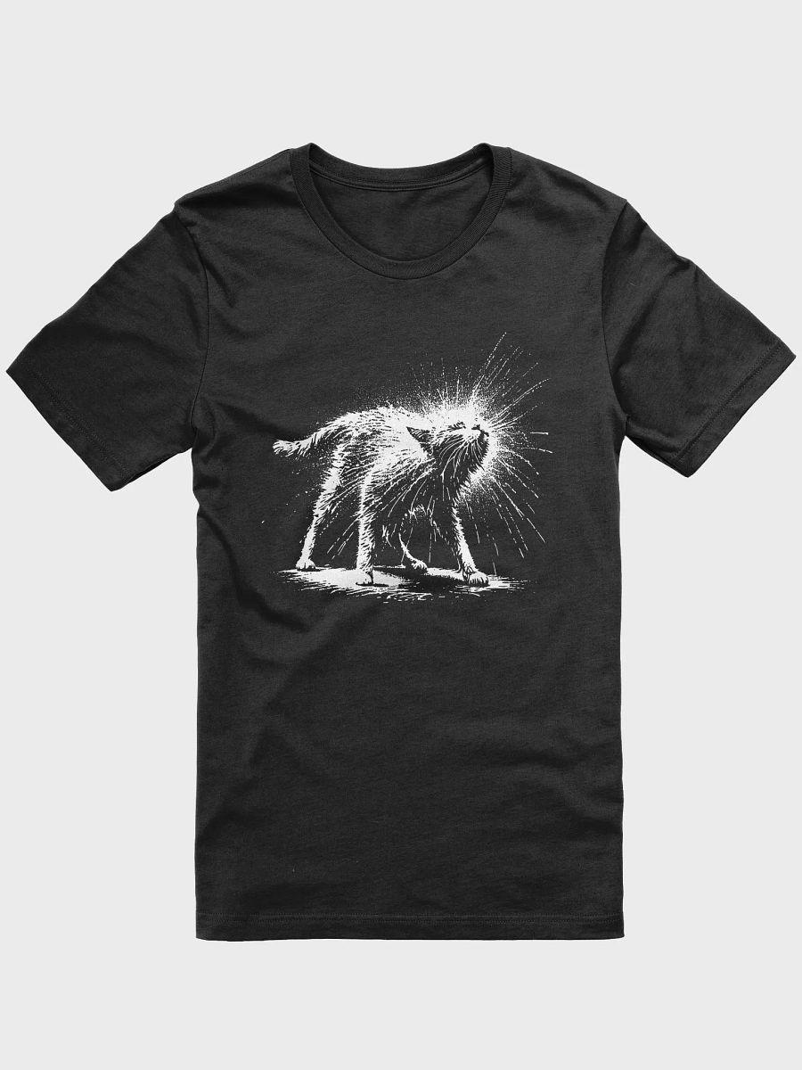 Funny Shaking Cat Urban Art Graphic Unisex T-Shirt product image (3)