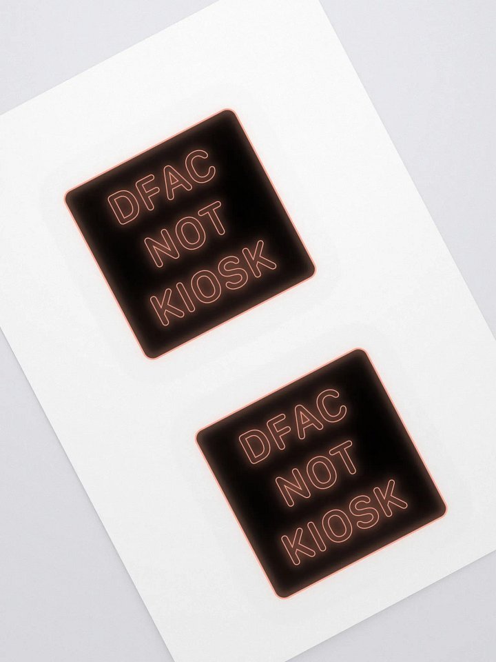 DFAC NOT KIOSK product image (1)