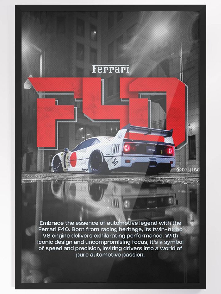 FERRARI F40 product image (1)