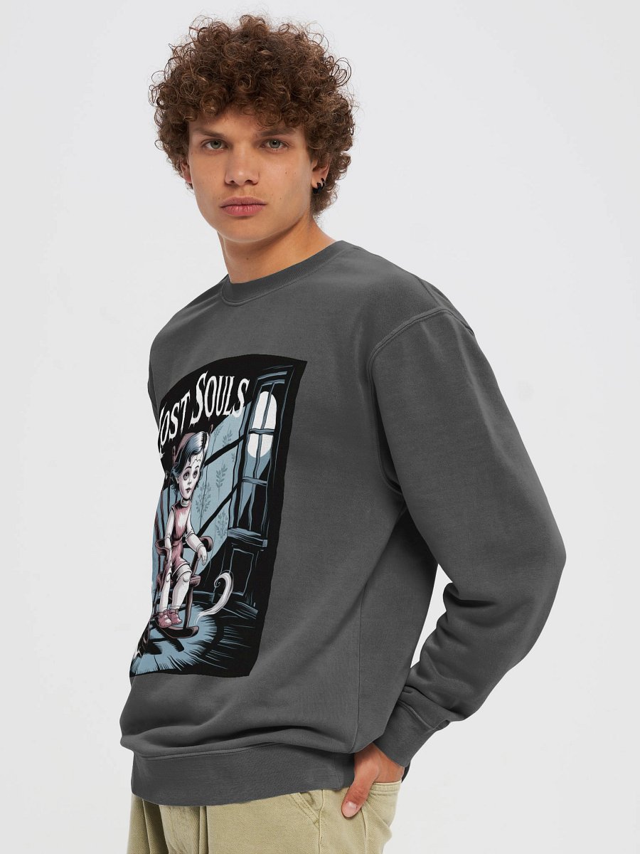 Midnight Veil Designs 'Lost Souls' Unisex Pigment Dyed Sweatshirt – S-3XL product image (5)