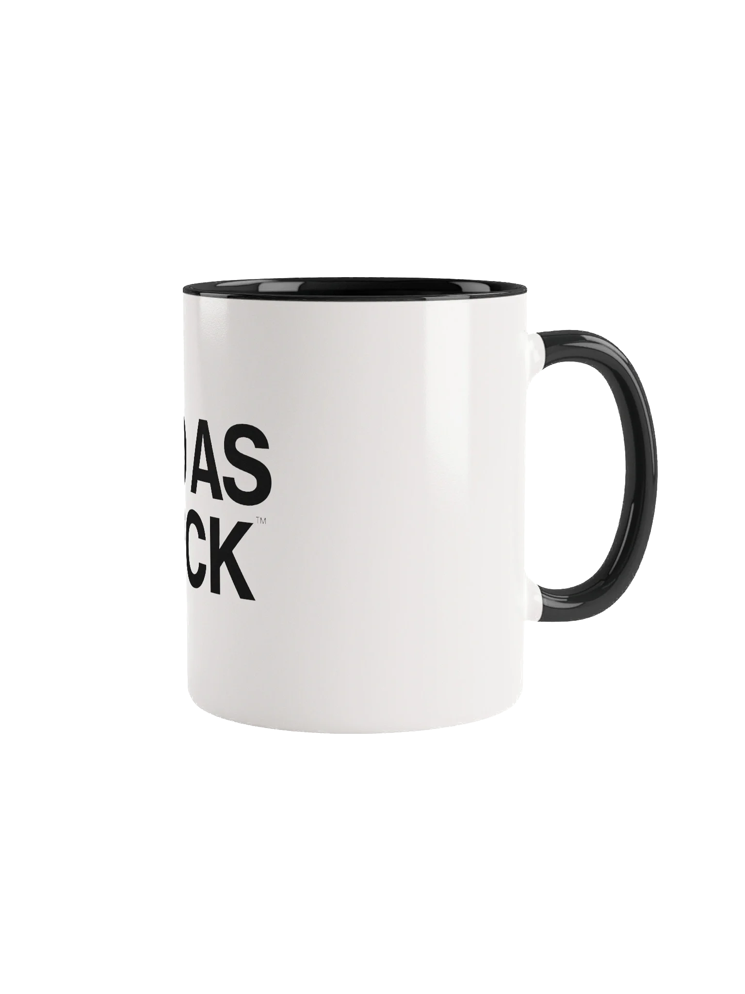 50 as FCK™ - Ceramic Mug with Color Inside product image (1)