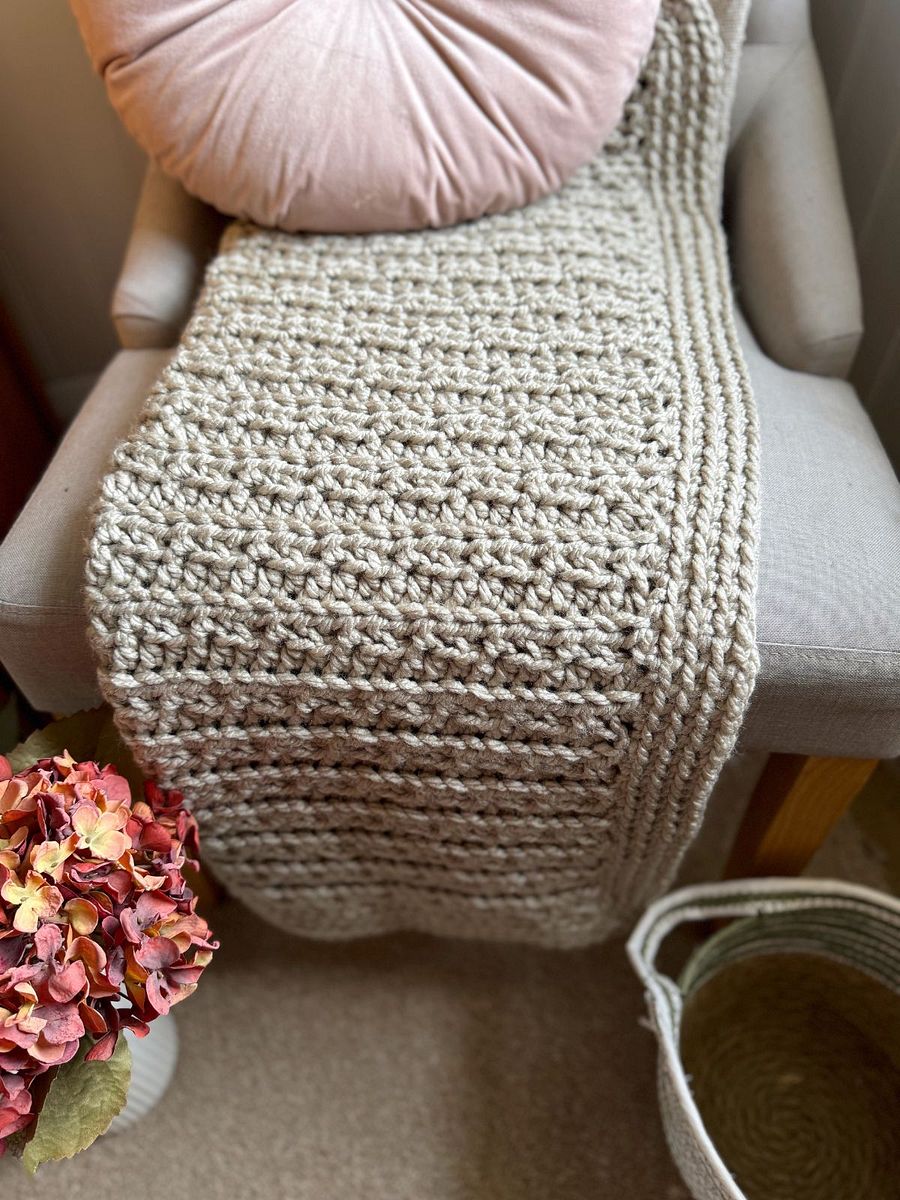 Mystical Blanket / Easy Chunky Crochet Blanket Pattern in 4 Sizes product image (7)