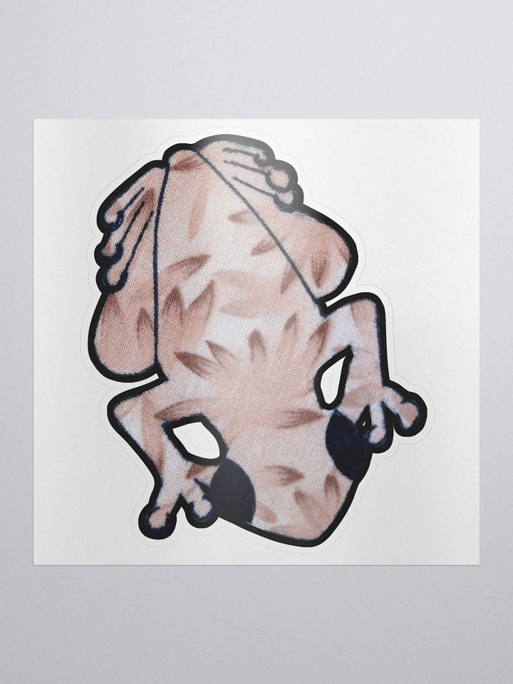 Big Frog Sticker in Waterlily product image (1)
